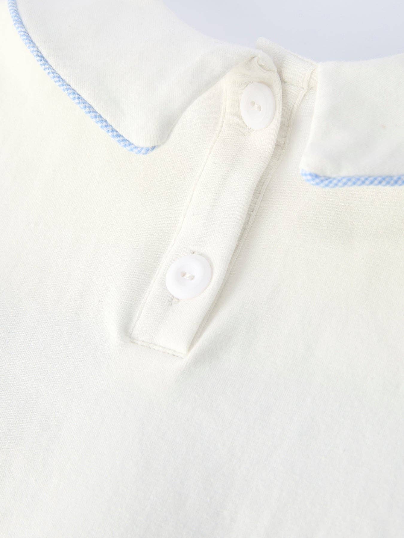 Blue Smocked Toddler Boys'Set