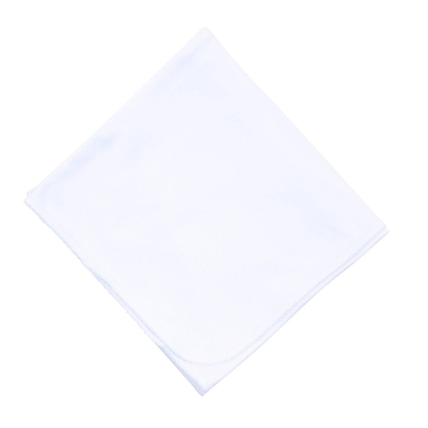 Essentials Receiving Blanket with White Trim