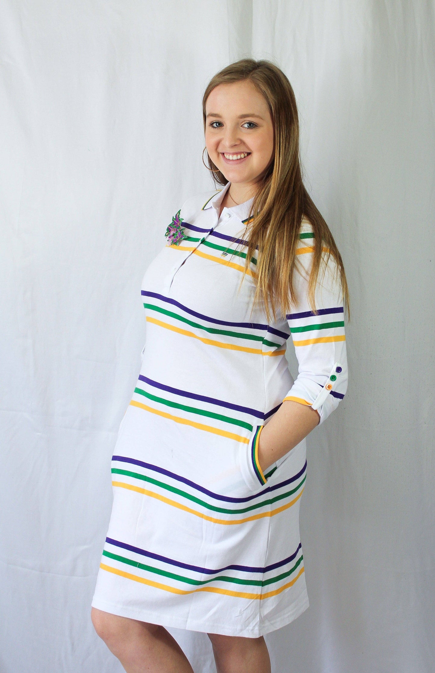 White Infinity Adult Dress