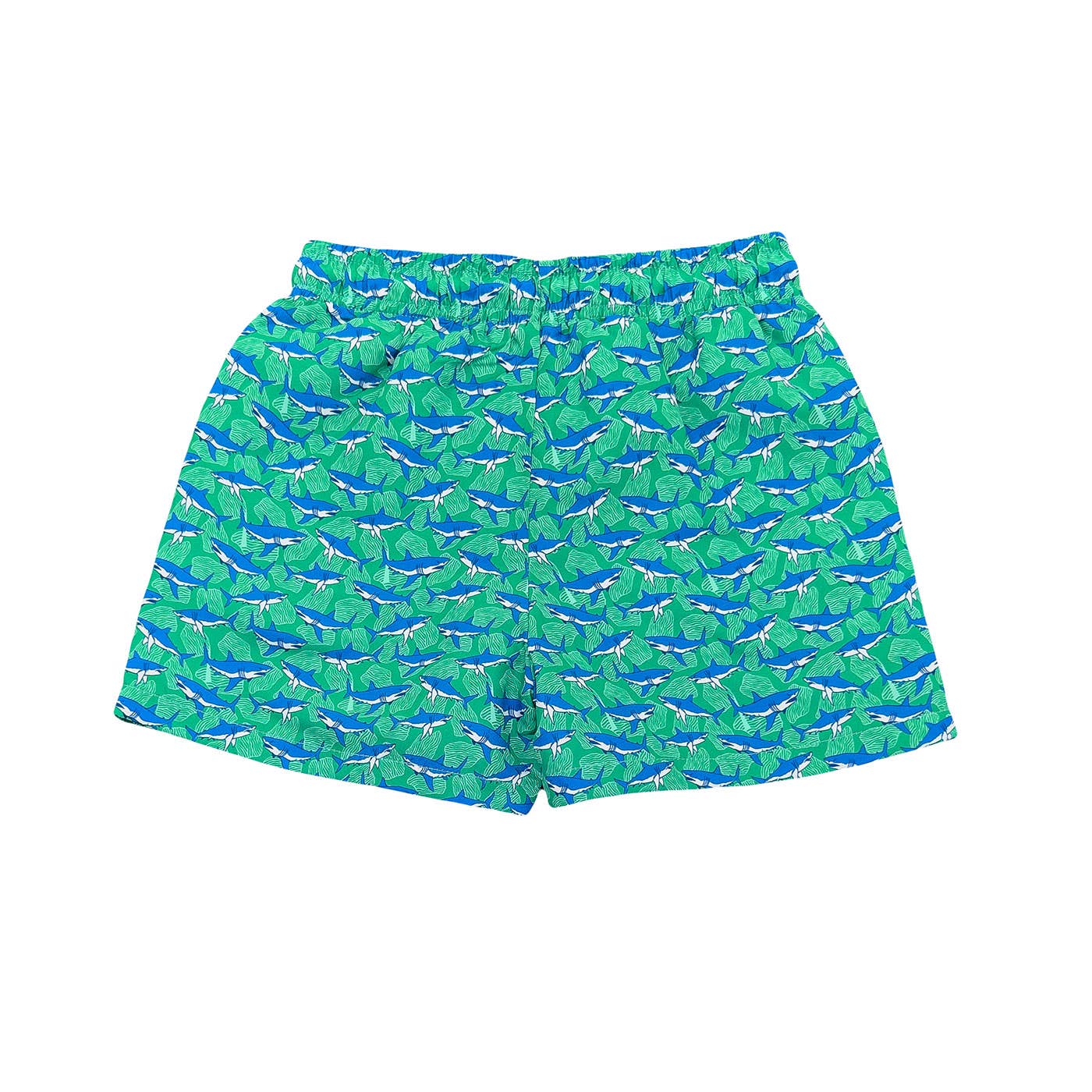 St. Simons Swim Trunk Green Shark