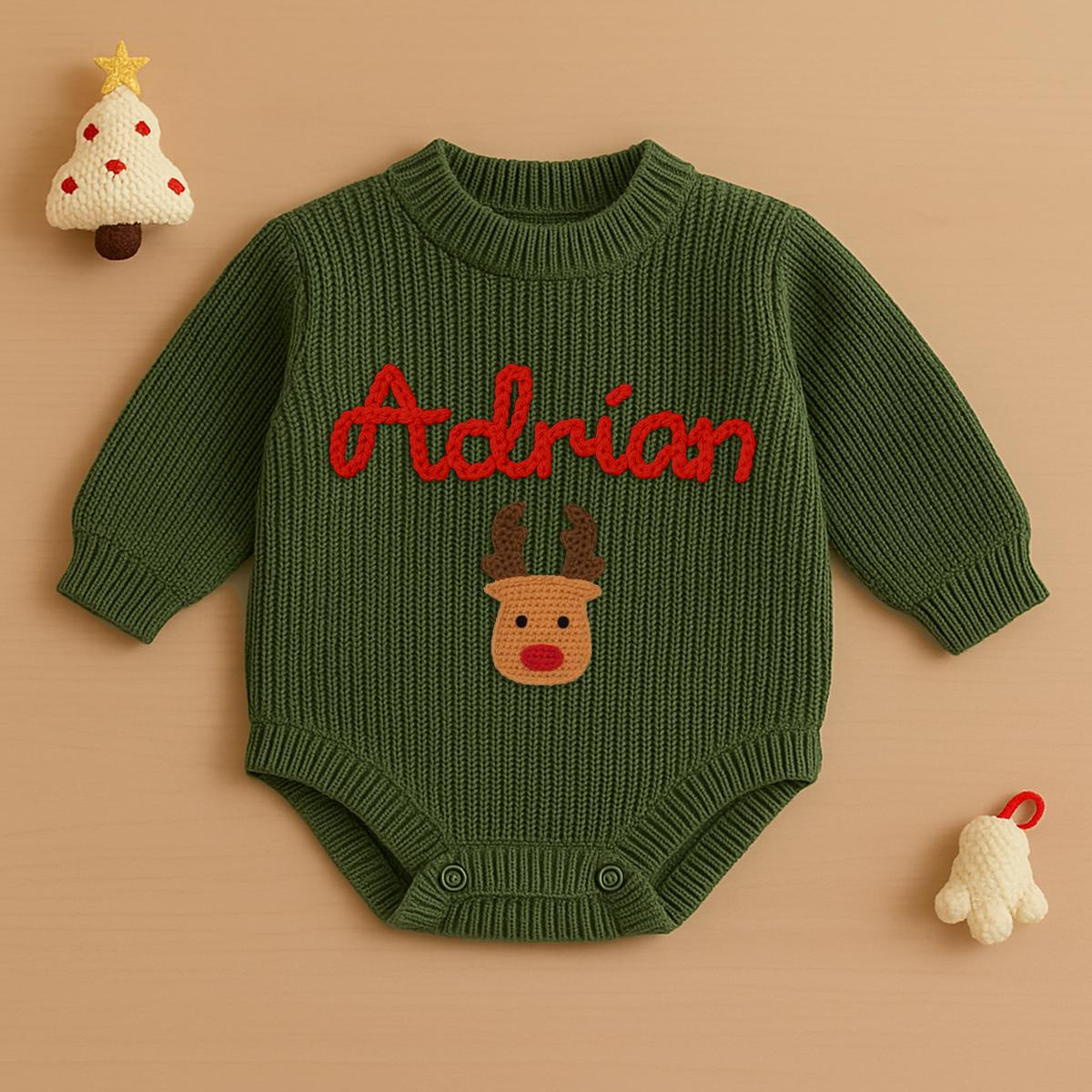 100% Cotton Baby Knit Romper