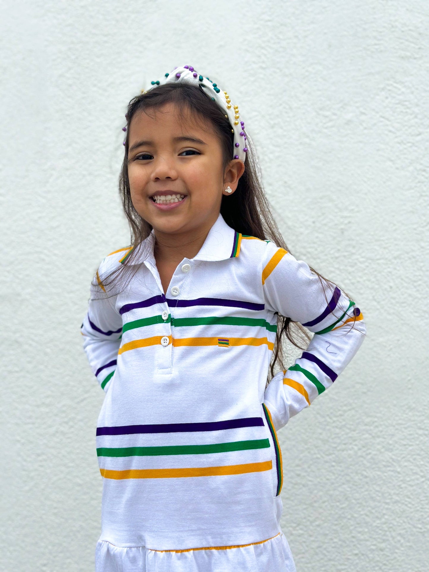 White Infinity Youth Dress