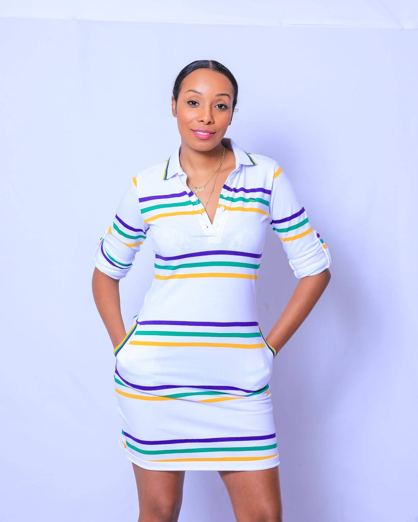 White Infinity Adult Dress