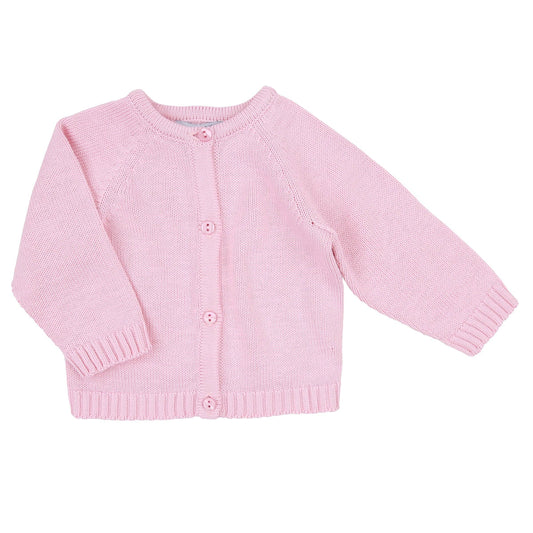 Essentials Knits Pink Cardigan