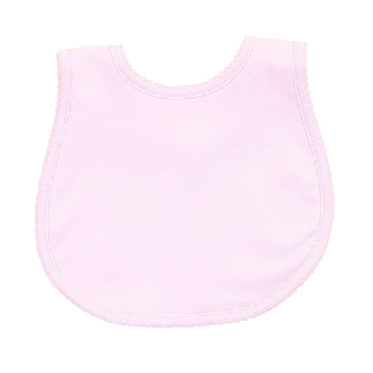 Essentials Solid Pink Bib