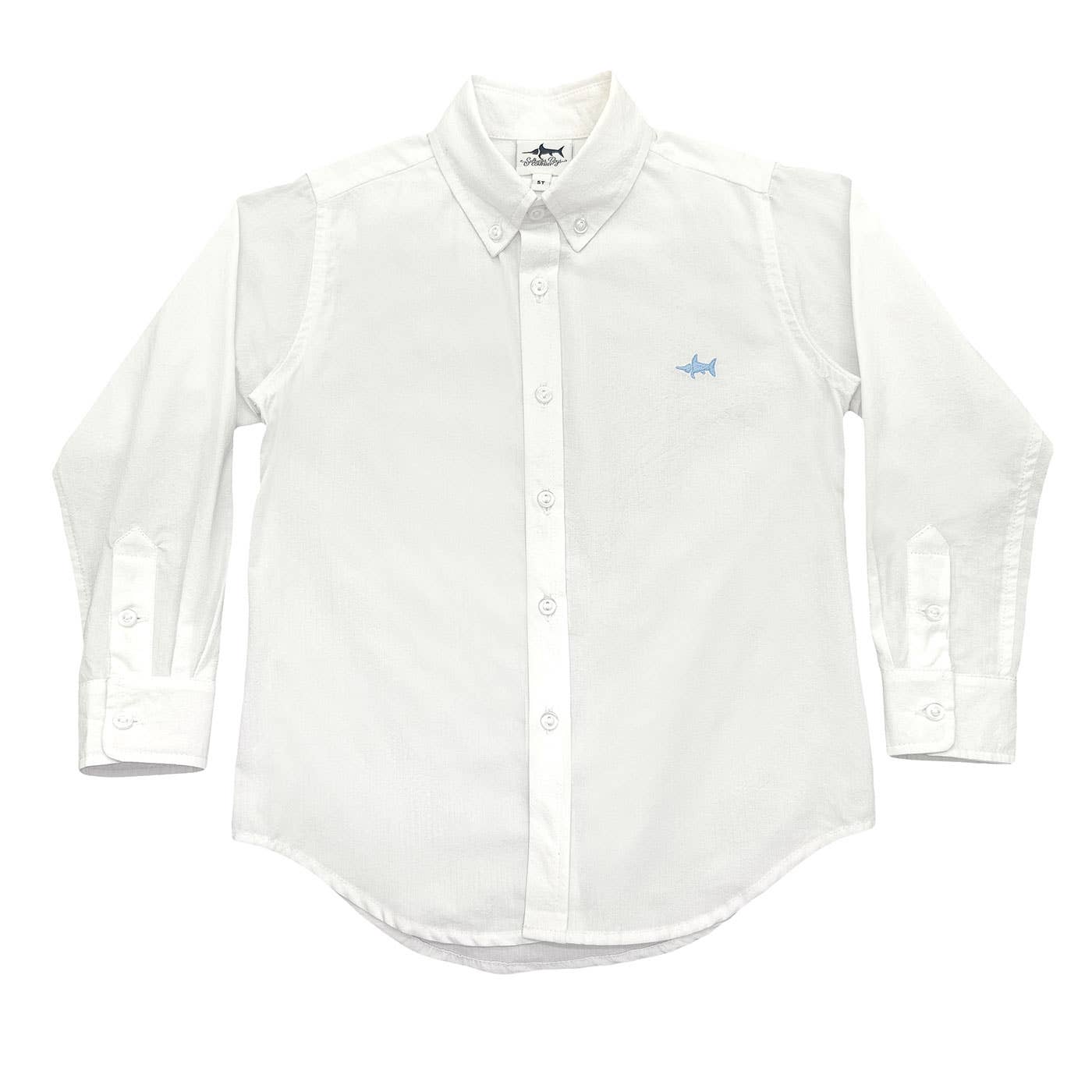 Carter Oxford Button Down- White Seersucker