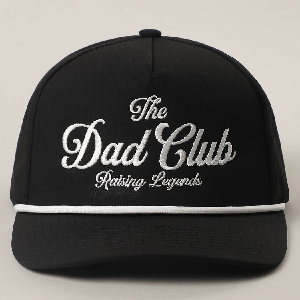 THE DAD CLUB Embroidered Premium Materials Trucker Hat