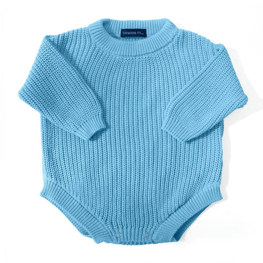 100% Cotton Baby Knit Romper