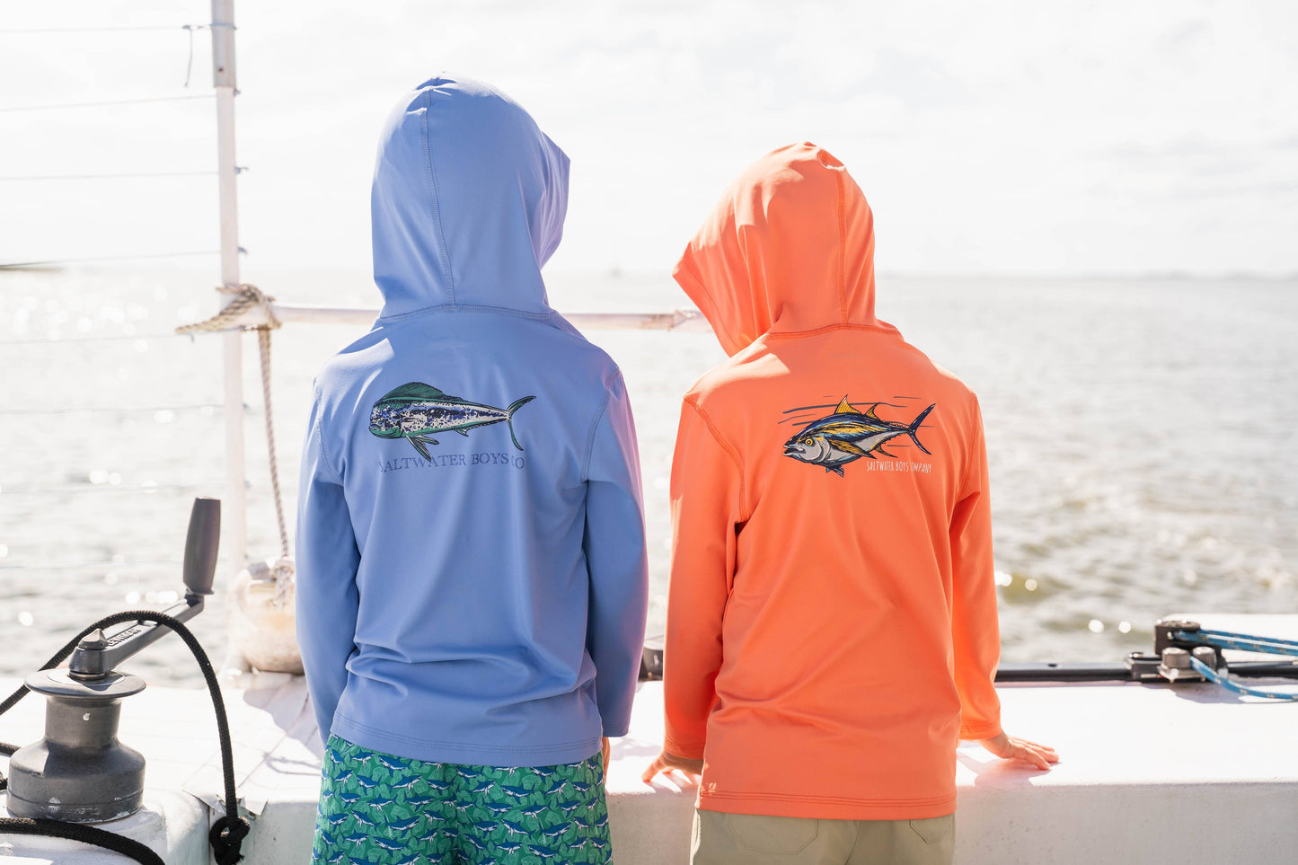 Performance Hoodie Orange Tuna