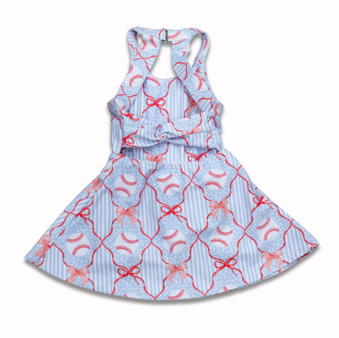 Toddler Girls Halter Tennis Dress - All-Star Sweetheart