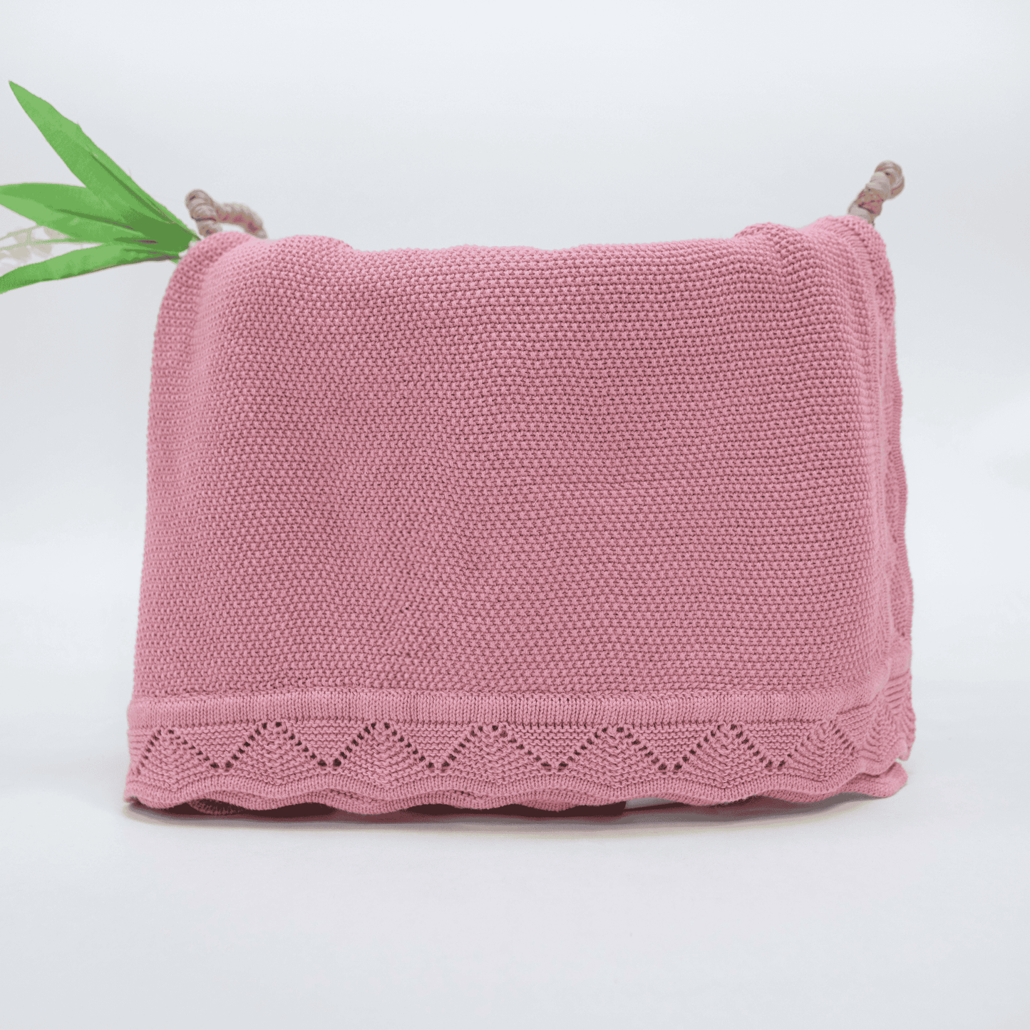 Heirloom Lacing Baby Blanket - 100% Cotton