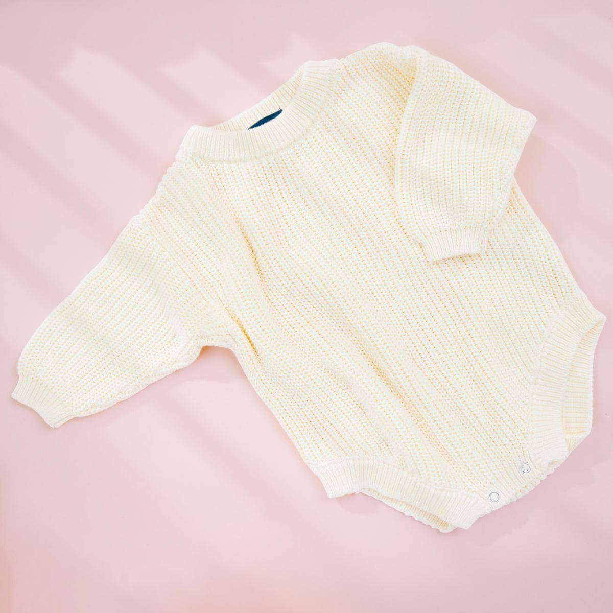 100% Cotton Baby Knit Romper