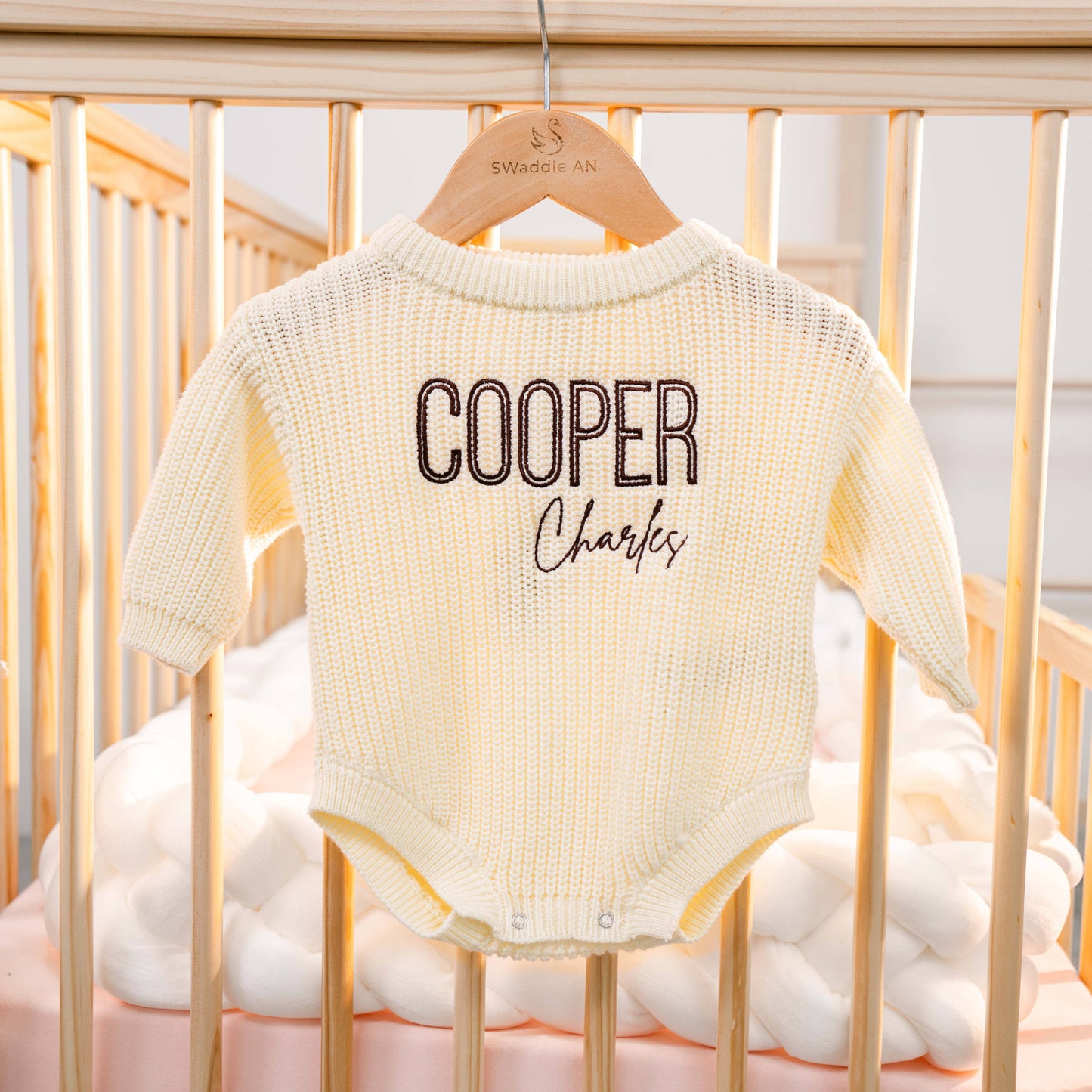 100% Cotton Baby Knit Romper