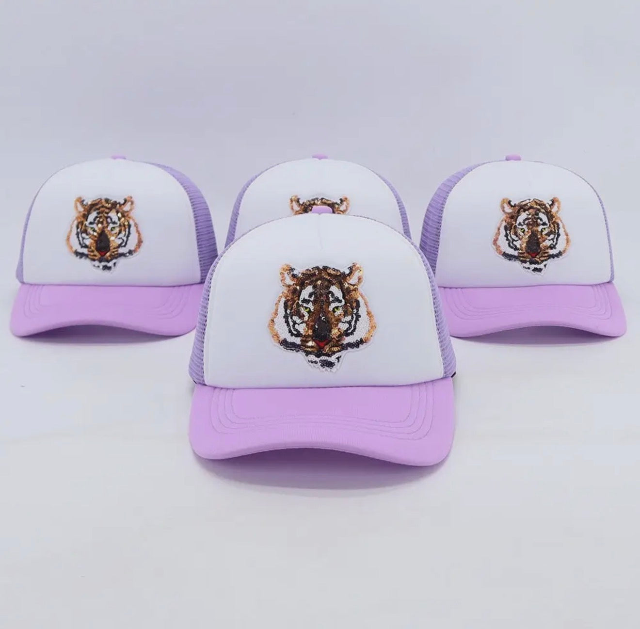 Purple Tiger Hat