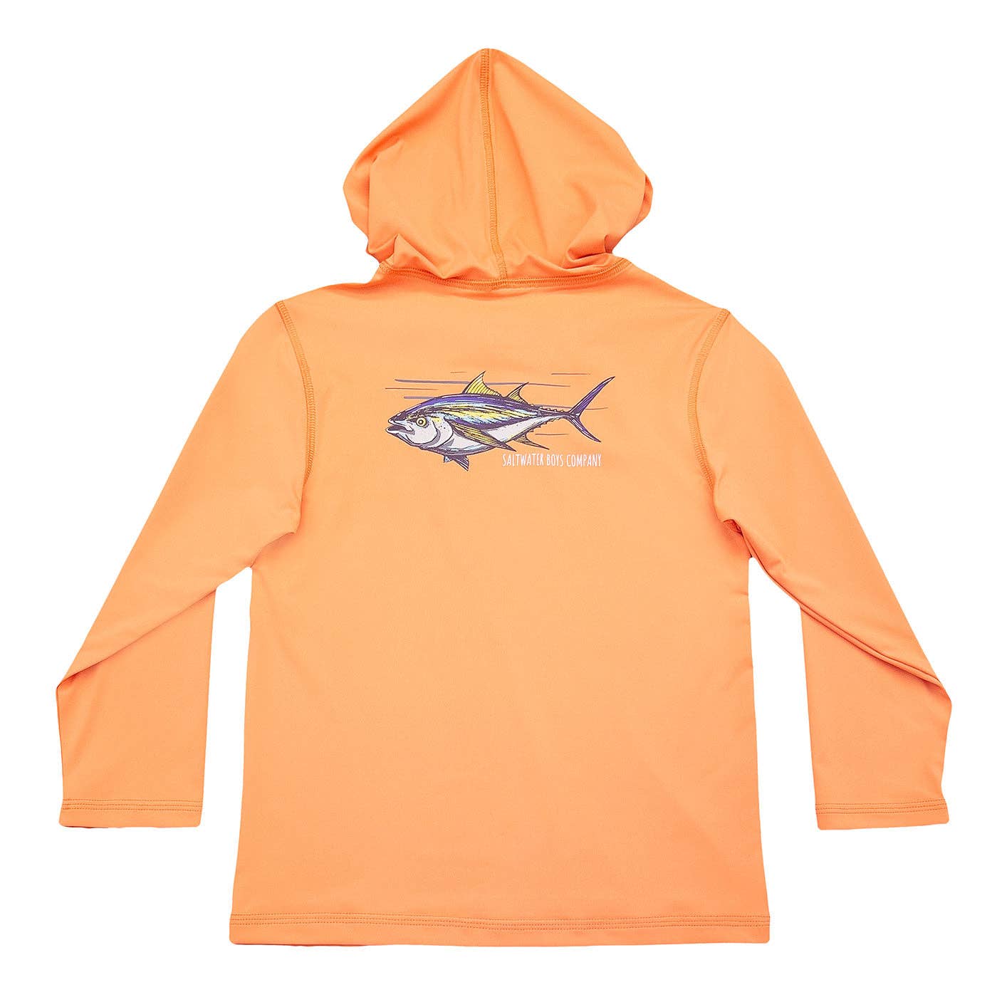 Performance Hoodie Orange Tuna