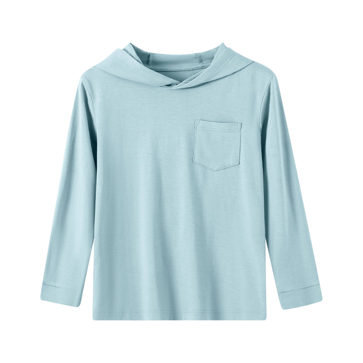 Kids Blue Pastel Bamboo Hoodie