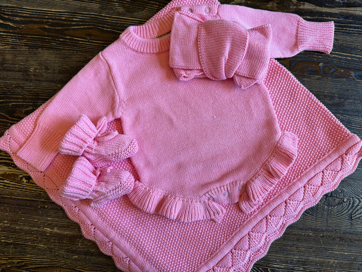 Long Sleeve Knit Ruffle Romper - True-To-Size Fit