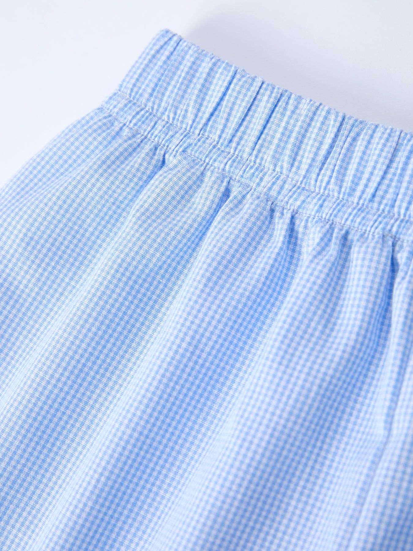 Blue Smocked Toddler Boys'Set