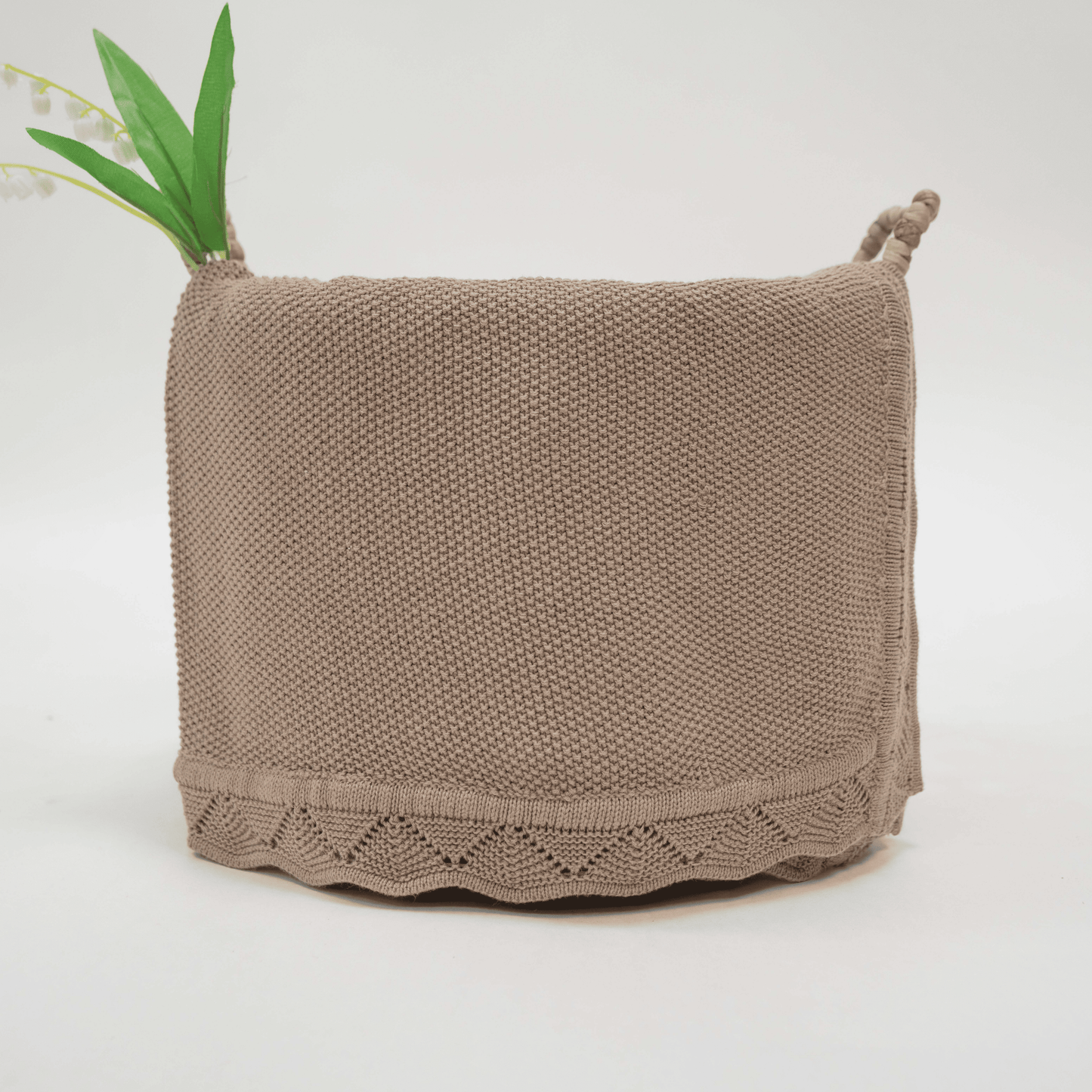 Heirloom Lacing Baby Blanket - 100% Cotton