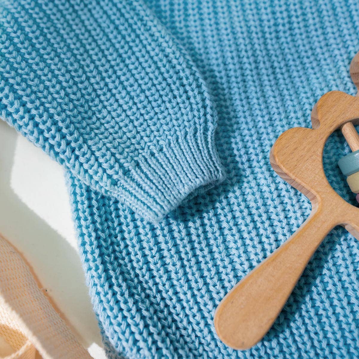 100% Cotton Baby Knit Romper