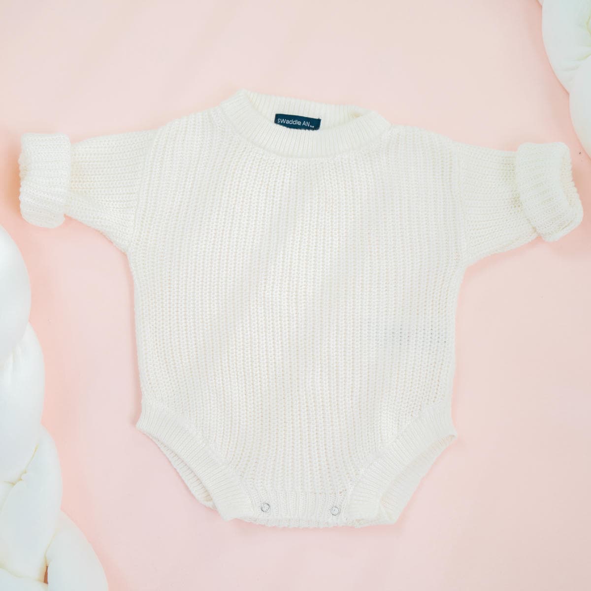 100% Cotton Baby Knit Romper