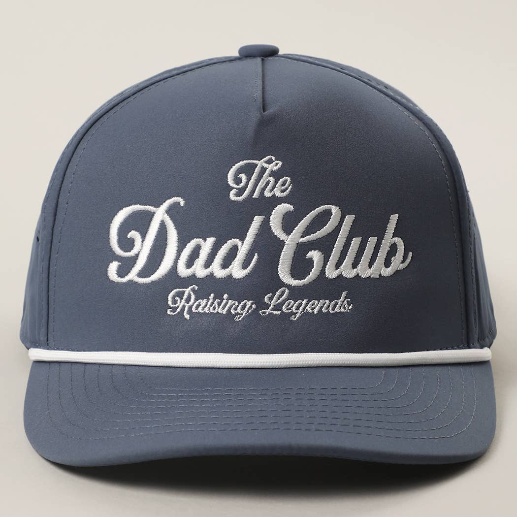 THE DAD CLUB Embroidered Premium Materials Trucker Hat
